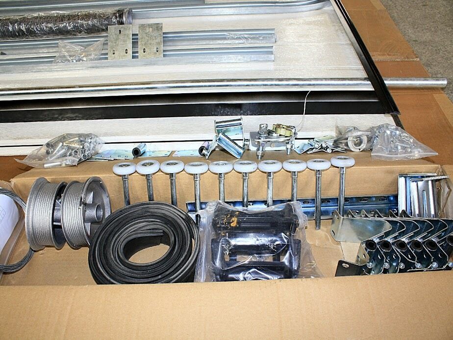 Garagentor,Sektionaltor,Garagentore,Tor 2540X2180 mm braun Box