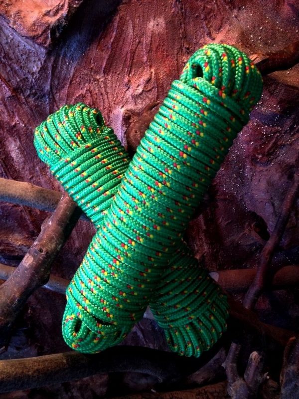 Nr.17 Polypropylen Seil, Flechtseil,10 mm x 30m,Reepschnur,Seile,Tau,Leine, Grün – Bild 4