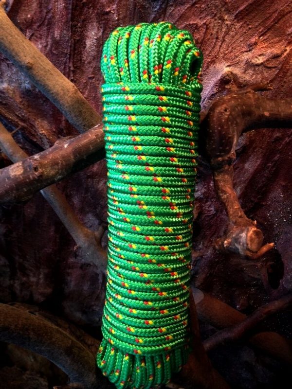 Nr.17 Polypropylen Seil, Flechtseil,10 mm x 30m,Reepschnur,Seile,Tau,Leine, Grün – Bild 5