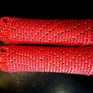 Nr.4  Seile 12 mm x 30 m,Polypropylen Seil,Bänder,Segeltauwerk,Schot,Kordel, Rot
