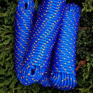 Nr.9 Polypropylenseil,Ankerseil 8 mm, 30m,Tauwerk,Segeltauwerk,Bootstau, Blau,