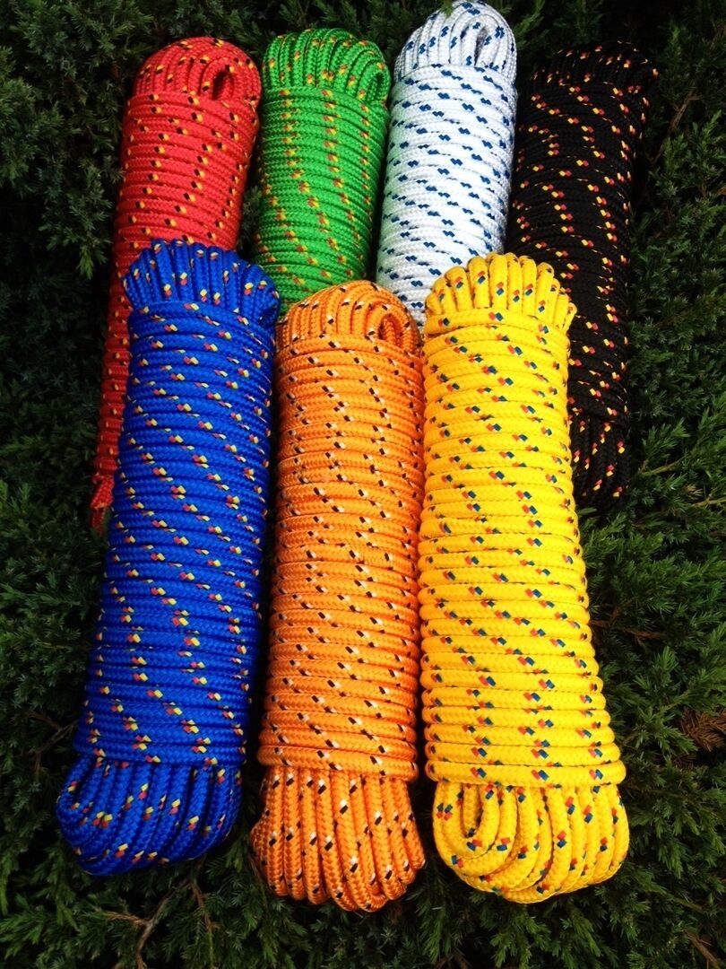 Rope Seil 4-16 mm,30m,Festmacher,Bootstau,Segeltau,Tauwerk,Tau,Band,Ersatzseil 
