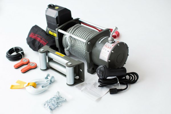 Elektrische Seilwinde 12Volt,17000 lb,7727 kg,Winde, 2 xFunkfernbedienung Neu – Bild 3