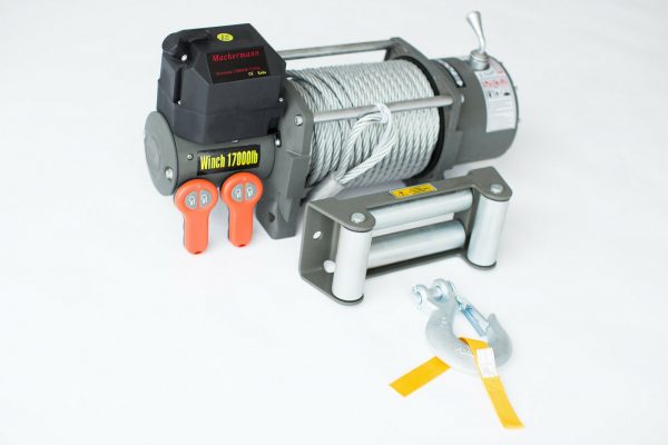 Elektrische Seilwinde 12Volt,17000 lb,7727 kg,Winde, 2 xFunkfernbedienung Neu – Bild 4