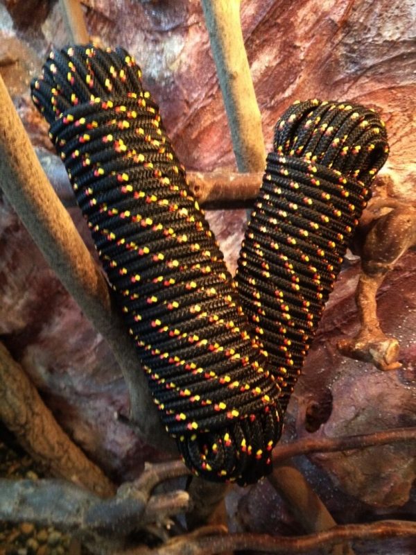 Nr.39 PP-Seil 12 mm, 30m,Ankerleine,Festmacher,Allzweckseil,Tauwerk,Tau,Schwarz – Bild 10
