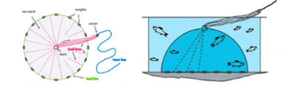 Nr.3,Wurfnetz 3,66m Durchmesser, Angelnetz,Neues Profi Wurfnetz Model,Cast Net! – Bild 7