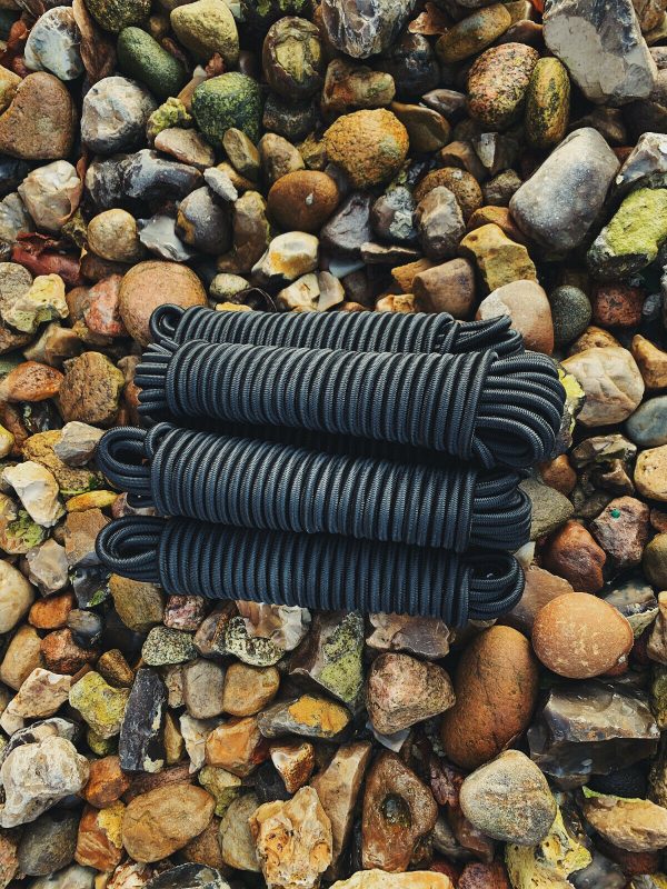 G Schwarze Gummileine Planenseil Spanner Gummischnur Kordel Expanderseil Seil – Bild 5