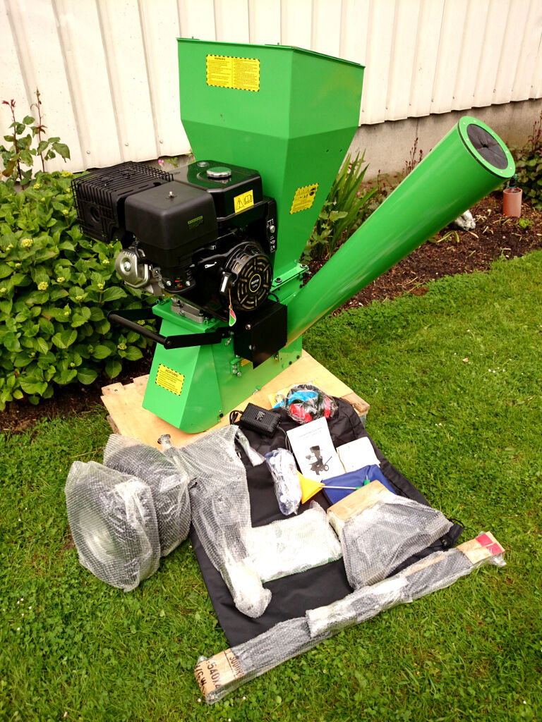 Gartenhäcksler,13 PS,Häcksler,Benzin,Gartenhäcksler,E-Starter!Neu – Bild 4