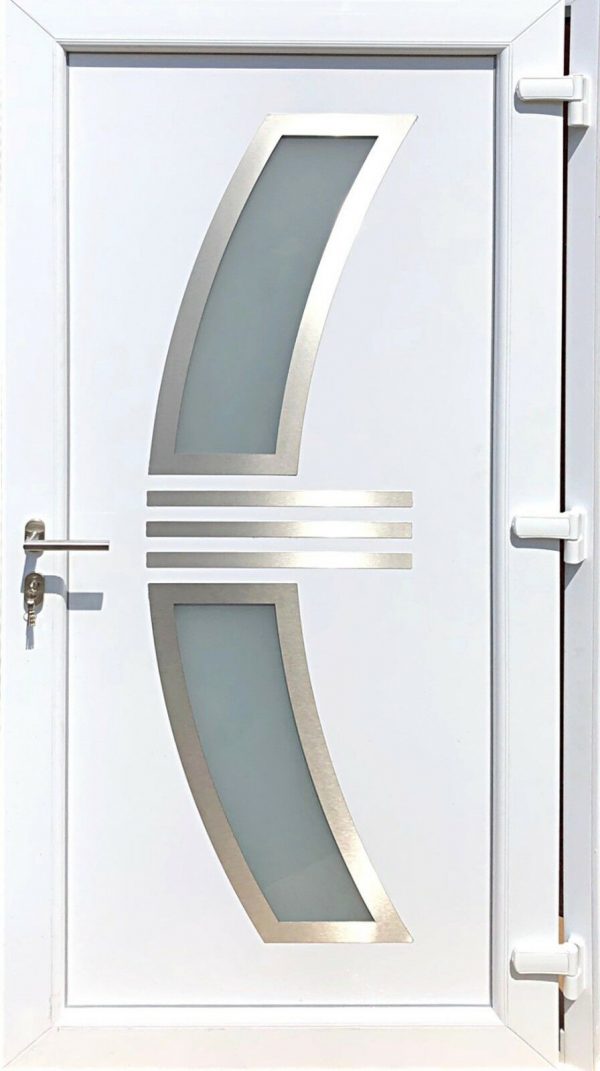 Nr.4 Eingangstür,Außentür in weiß 100 x 201 cm,Innen R,Wohnungstür,Mehrzwecktür – Bild 4