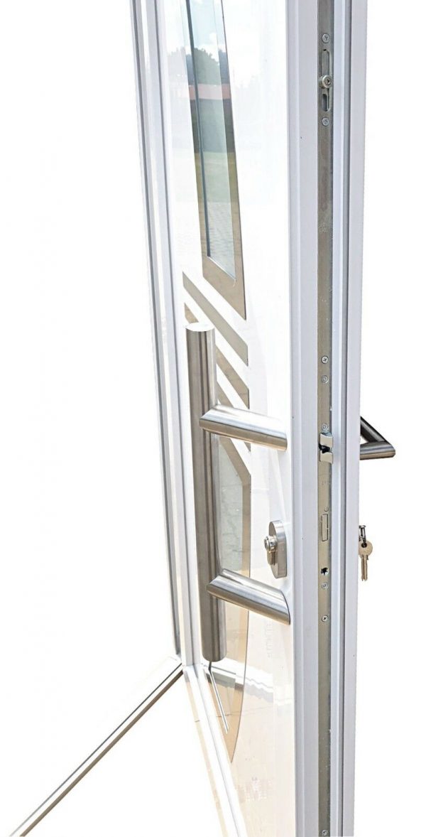 Nr.4 Eingangstür,Außentür in weiß 100 x 201 cm,Innen R,Wohnungstür,Mehrzwecktür – Bild 6