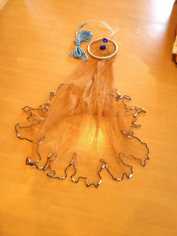 Nr.40, Neues Profi Wurfnetz, Fischnetz, Kastingnetz, Cast Net, 3,05m Durchmesser – Bild 5