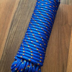 Nr.9 Polypropylen Kordel,Spannseil,Rope 8mm x 30m,Reepschnur,Seil, Schnur, Blau