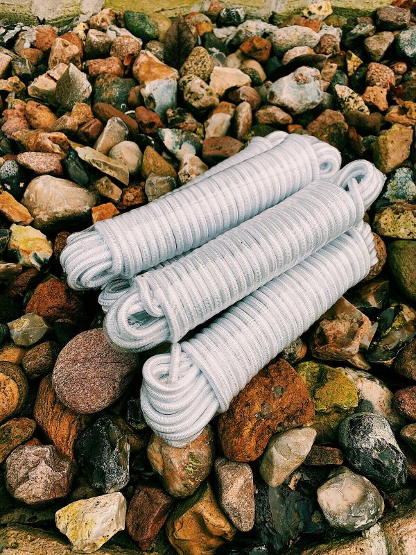 G Weißes Planenseil Spanner Spannseil LeineExpanderseil Gummiseil Gummilein Seil – Bild 11