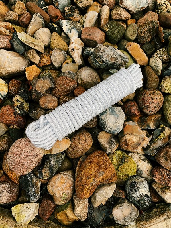 G Weißes Planenseil Spanner Spannseil LeineExpanderseil Gummiseil Gummilein Seil – Bild 12