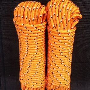 Nr.30 Universalseil 8 mm,30m,Schot, Kordel,Spannseil,Rope,Expanderseil,Orange,