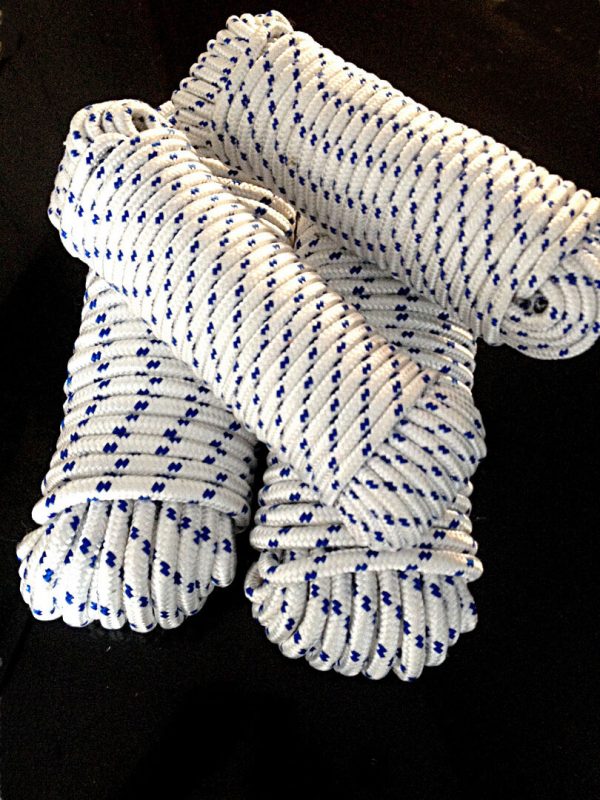 Nr.47 Polypropylen Seil PP 16 mm, 30 m, Festmacherleine,Tauseil, Schnüre, Weiß,