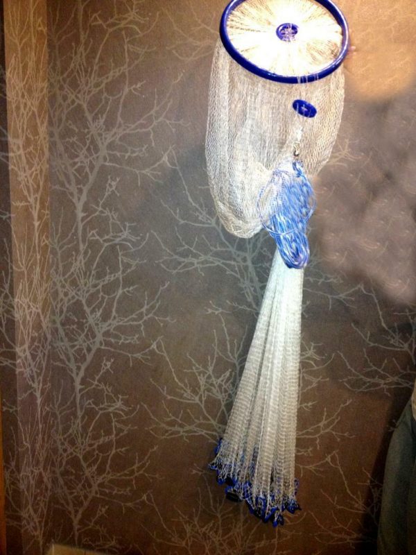 Nr.7,Fischnetz,Neues Profi Wurfnetz,Cast Net,Angelnetz 3,05m,Multifilament 210D. – Bild 6
