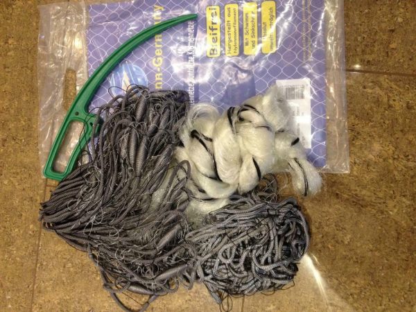 Stellnetz Fischnetz,Finland Netz,Spiegelnetz,1 Wandig 1,8x60 m,60 mm Top preis – Bild 10