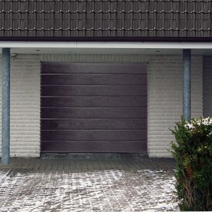 Tore,Garagentor,Sektionaltor,Garagentore,Tor 3040 X 3040 mm braun liniert Sicke!