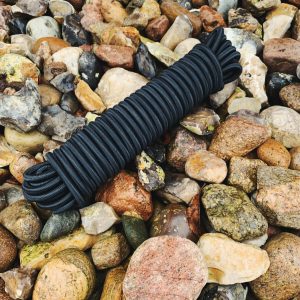 G Schwarzes Expanderseil Gummiseil Gummileine Planenseil Spanner Seil Kordel Neu