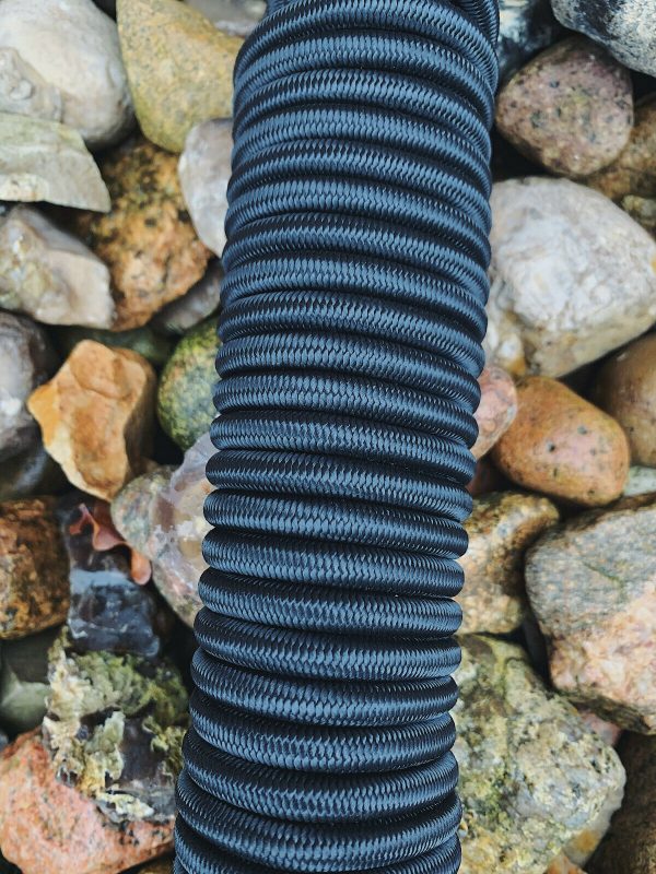 G Schwarzes  Planenseil Spanner Gummischnur Seil Expanderseil Gummiseil Gummi – Bild 12