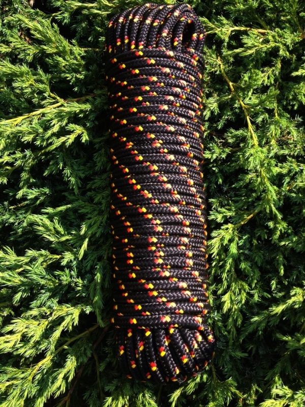 Nr.39 Seile 12 mm, 30 m,Mehrzweckseil, Bootstau,Tau,Strick, Ersatzseil,Schwarz – Bild 8