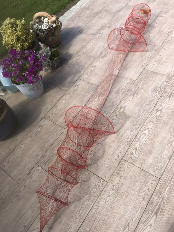 Nr.46 - Doppelreuse,fischreuse,reuse krebsreuse Aalreuse Fischnetz 3 Meter!Neu – Bild 10