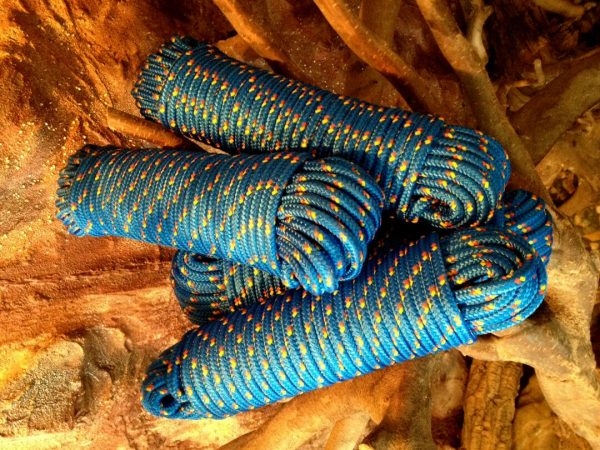 Reepseil 4-16 mm,30m, Rope,Expanderseil,Planenseil,Kunststoffseil,Seile, Blau – Bild 3