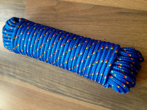 Reepseil 4-16 mm,30m, Rope,Expanderseil,Planenseil,Kunststoffseil,Seile, Blau – Bild 4