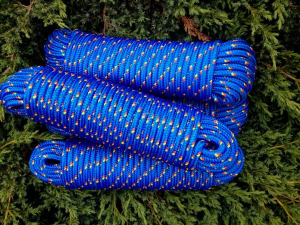 Reepseil 4-16 mm,30m, Rope,Expanderseil,Planenseil,Kunststoffseil,Seile, Blau – Bild 5