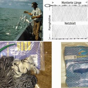 Stellnetz,Fischnetz,Spiegelnetz,3 Wandig, Finland Netz 1,8x10 m,50 mm Top preis