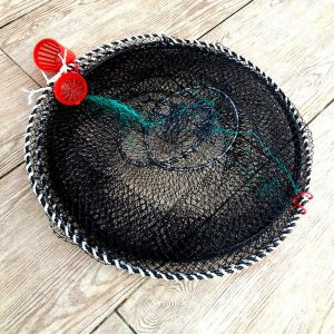 Fischreusen,Aalreusen,Köderfischreuse,Reusen,Reuse +Köderdose,50x85cm,Top preis!