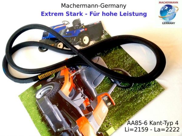 Nr.136,  AA 85 Keilriemen 6-Kant, Doppelkeilriemen,Riemen 13x2159, Mähwerk – Bild 4