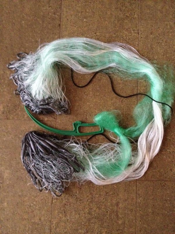 Stellnetz,Fischnetz,Spiegelnetz,3 Wandig,Finland Netz 1,8x15 m,40 mm,Grün/weiß – Bild 9