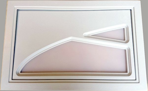 Fenster sektionaltore,Lichtbänder Tore,Fenster für Tore,Kunststofffenster weiß – Bild 3