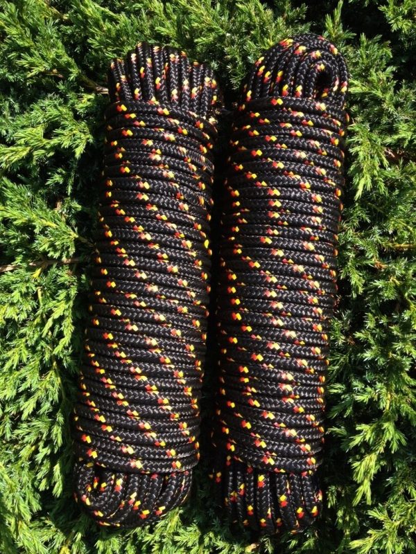 Nr.39 Seile 12 mm, 30m,Mehrzweckseil, Bootstau,Tau,Strick, Ersatzseil,Schwarz. – Bild 9
