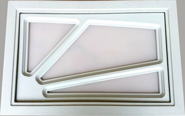 Fenster sektionaltore,Lichtbänder Tore,Fenster für Tore Kunststofffenster weiß! – Bild 5