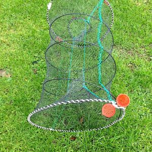 Fischreuse,Aalreuse.Köderfischreuse,Reuse,Reuse +Köderdose,50x85cm,Top preis!