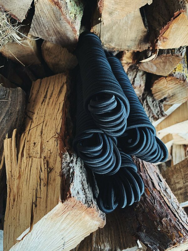 G Schwarze Gummischnur Kordel Expanderseil Seil Gummileine Planenseil Spanner – Bild 8
