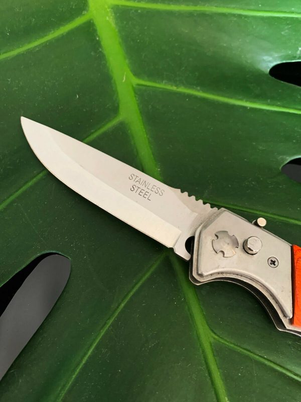 M3 Einhandmesser,Rettungsmesser, Knife, Outdoor Camping Messer, Jagdmesser – Bild 3