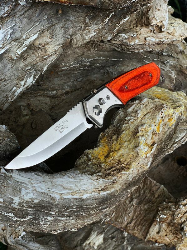 M3 Einhandmesser,Rettungsmesser, Knife, Outdoor Camping Messer, Jagdmesser – Bild 9
