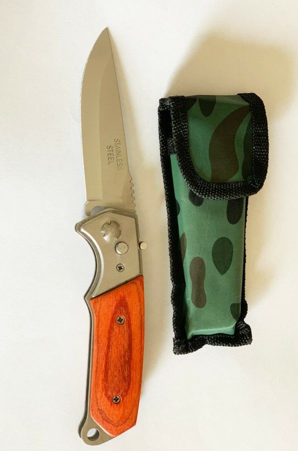 M3 Einhandmesser,Rettungsmesser, Knife, Outdoor Camping Messer, Jagdmesser – Bild 10