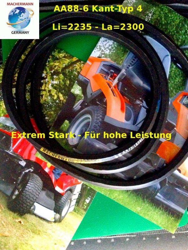 Nr.134, AA88 Keilriemen Aufsitzmäher ,MTD/ Brill – Bild 3