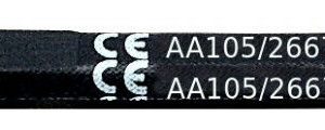 Nr.137,  AA 105 Keilriemen 6-Kant, Li:2667 mm,La : 2720 mm, Doppelkeilriemen