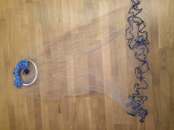 Nr.6, Neustes Wurfnetz Model mit 3,66m Durchmesser,Angelnetz,Cast Net,Fischnetz
