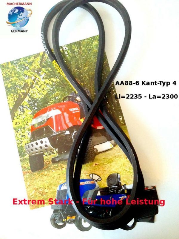 Nr.134, AA88 Keilriemen Aufsitzmäher MTD Brill  954-0443A 754-0443 754-0443A – Bild 3