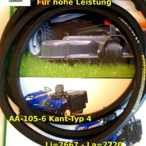 Nr.137,  AA 105 Keilriemen 6-Kant, 13x2667, Li:2667,La : 2720