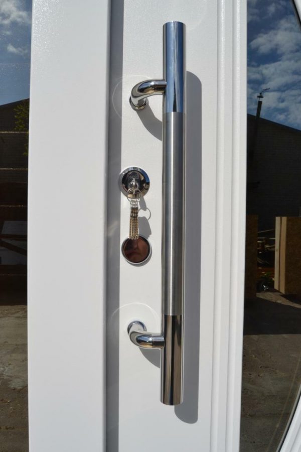 Nr.2 Designer Haustür mit Glaseinsatz Wohnungseingangstür Moderne Türen Tür – Bild 4