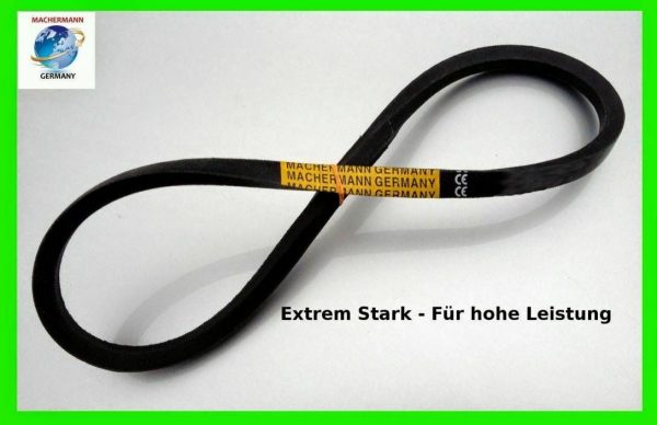 Nr.258 Keilriemen 5L-670 = 16,7x1702 mm, Rasenmäher, Mähwerk, Schneefrese, MTD