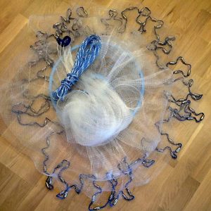 Nr.37,Angelnetz,Fischnetz, Neustes Wurfnetz 4,88m,Umfang ca. 15,32 m.Neu Modell!